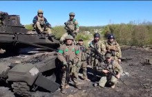 "Отомстили": на Харьковщине украинские защитники уничтожили российский танк Т-90 (видео)