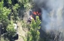 Николаевские десантники показали уничтожение техники оккупантов (видео)