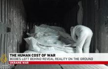 Al Jazeera показала целый вагон с телами ликвидированных российских солдат (видео)