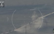 ВСУ разгромили колонну бронетехники россиян в Донецкой области (видео)