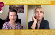 Полякова розплакалася, розповідаючи про зустріч з жінкою з Ірпеня: "На її очах вбили чоловіка"