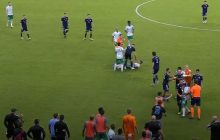 Футболисты устроили массовую драку после брутального фола в матче МЛС (видео)