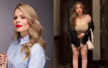 После серии откровенных фото дочь Фреймут прикрыла декольте (фото)