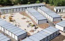 15 "квадратов" спокойствия: переселенцы обживаются в модульном городке во Львове