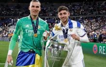 "Кубок чемпіонів з українським прапором": Лунін закликав світ не забувати про війну після перемоги в ЛЧ