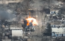 54-та бригада ЗСУ розважає російських "туристів", підсмажуючи їхню бронетехніку (відео)