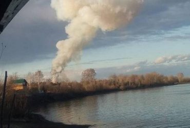 В России прогремел взрыв на пороховом заводе, где производят заряды для РСЗО  (фото, видео)