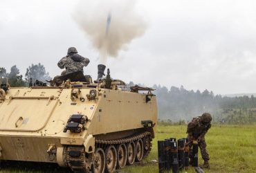 Передані Литвою бронетранспортери M113 вже на передовій