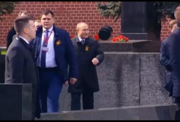 РФ не змогла транслювати парад Путіна на окупованих територіях