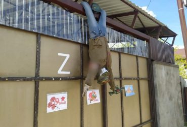 В РФ детей заставили расстреливать последнего фашиста (фото)