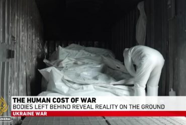Al Jazeera показала цілий вагон з тілами ліквідованих російських солдатів (відео)