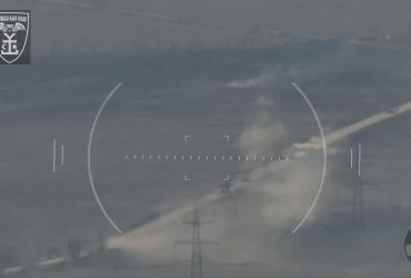 ЗСУ розгромили колону бронетехніки росіян у Донецькій області (відео)