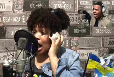 Пісню "Ой у лузі червона калина" поєднали з іспаномовною молитвою за мир