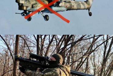 Українські десантники збили Нічного мисливця окупантів