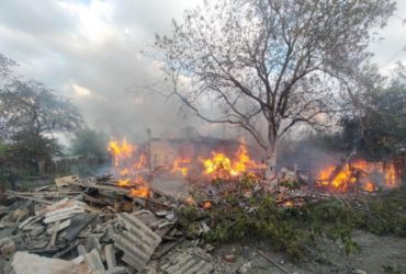 У Донецькій області окупанти обстріляли багато населених пунктів, зруйновано понад 60 об’єктів (фото)