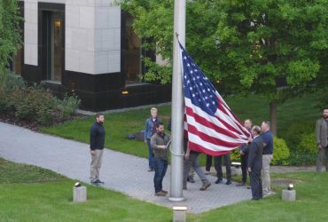 Посольство США возобновило работу в Киеве (фото)