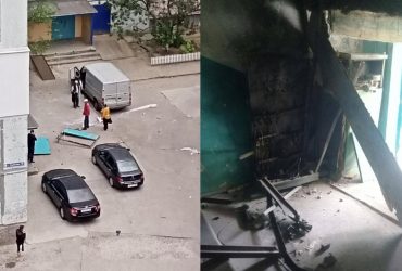 Партизани в дії: стався вибух у під’їзді окупаційного мера Енергодара, він в лікарні