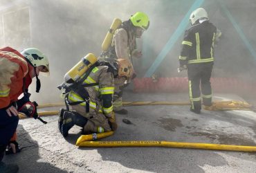 Пожежа на центральному ринку Рівного забрала життя двох людей (відео)