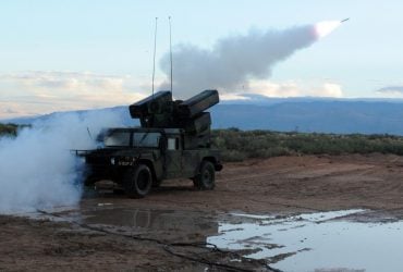 ЗРК Avenger находятся на боевом дежурстве на севере Украины (видео)