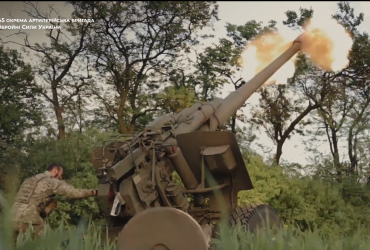 Українські артилеристи показали, як захищають Україну на передовій (відео)