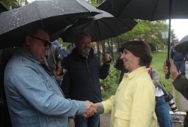 Бучу відвідала глава МЗС Франції (фото)