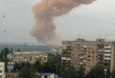 Авіаудар по Сєвєродонецьку: ворог влучив у цистерну з азотною кислотою