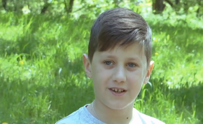 11-летний мальчик 