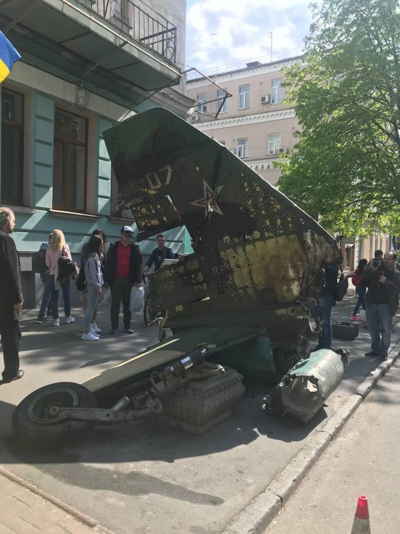 В центре столицы можно посмотреть на уничтоженную технику российской армии  (фото) — УНИАН