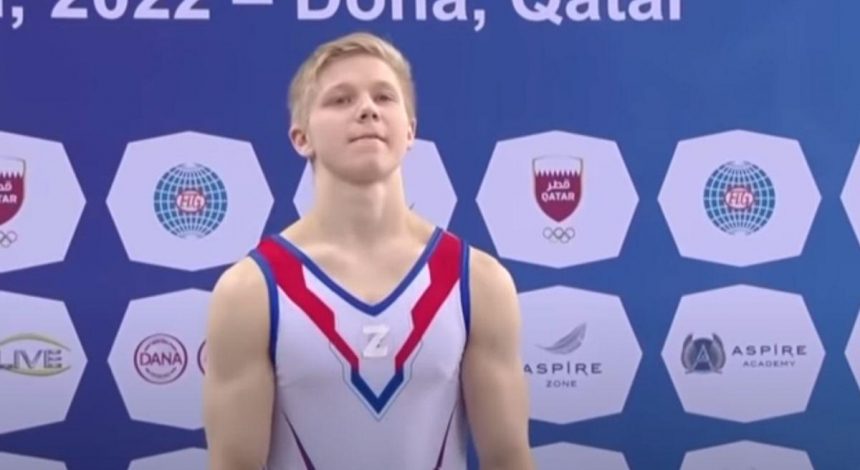 Российский гимнаст, вышедший на награждение с буквой Z, получил заслуженное наказание