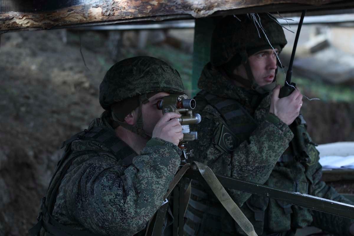 Оккупанты не оставляют попыток захватить новые территории Украины / фото Минобороны РФ
