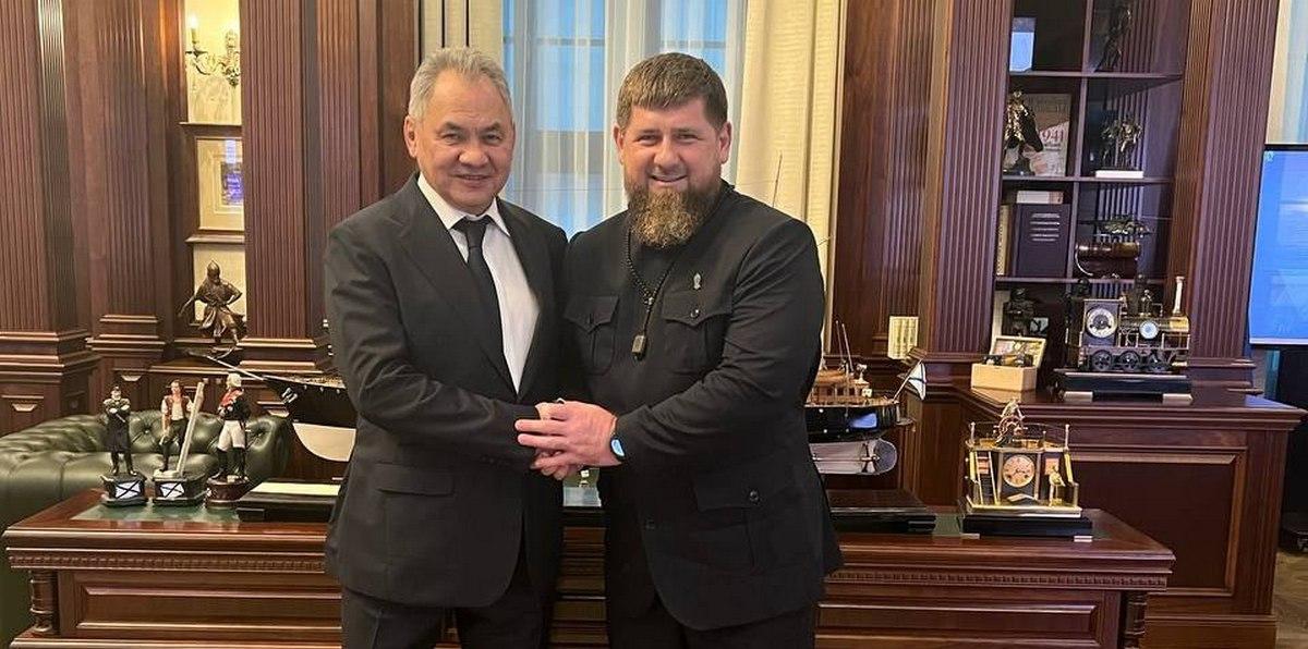 Кадыров провел встречу с Шойгу / фото t.me/RKadyrov_95 Кадыров провел встречу с Шойгу / фото t.me/RKadyrov_95