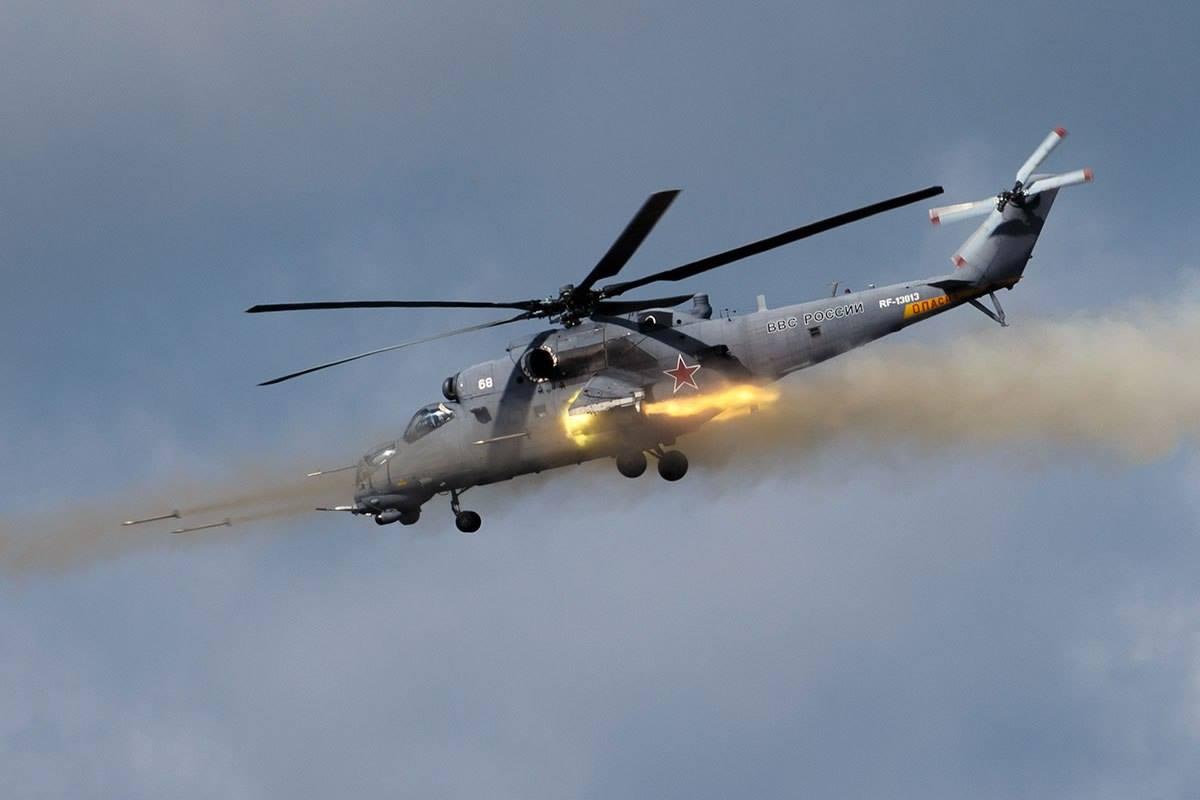 Вертоліт Мі-35 / фото Міноборони Російської Федерації Вертоліт Мі-35 / фото Міноборони Російської Федерації