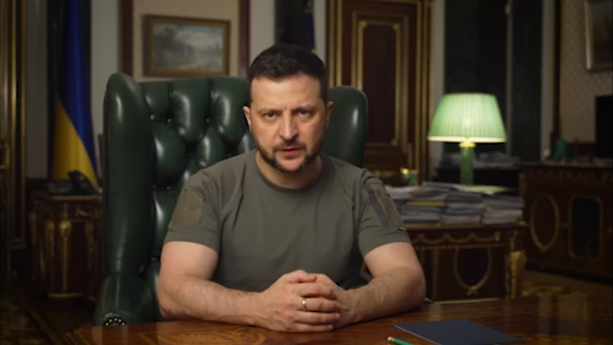 Зеленский выпустил новое видеообращение / Скриншот