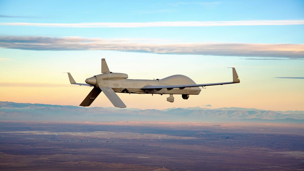 Дрон MQ-1C Gray Eagle від General Atomics належить до ударних БПЛА / фото General Atomics Дрон MQ-1C Gray Eagle від General Atomics належить до ударних БПЛА / фото General Atomics