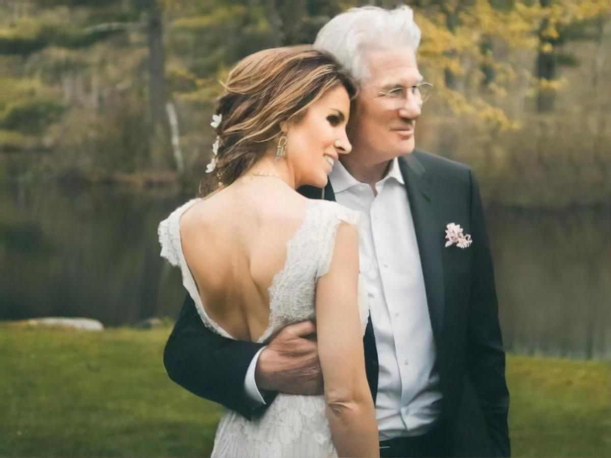 Річард Гір з дружиною / instagram.com/alejandragere 