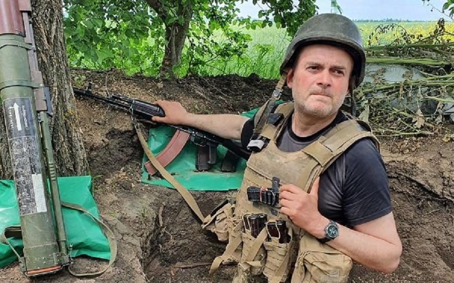Сержант Олег поділився досвідом з передової / фото facebook.com/128brigade Сержант Олег поділився досвідом з передової / фото facebook.com/128brigade