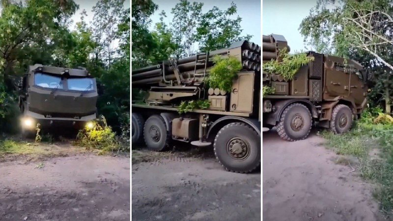 Украинские военные используют РСЗО "Буревій" / фото 72 ОМБр им. Черных Запорожцев Украинские военные используют РСЗО "Буревій" / фото 72 ОМБр им. Черных Запорожцев