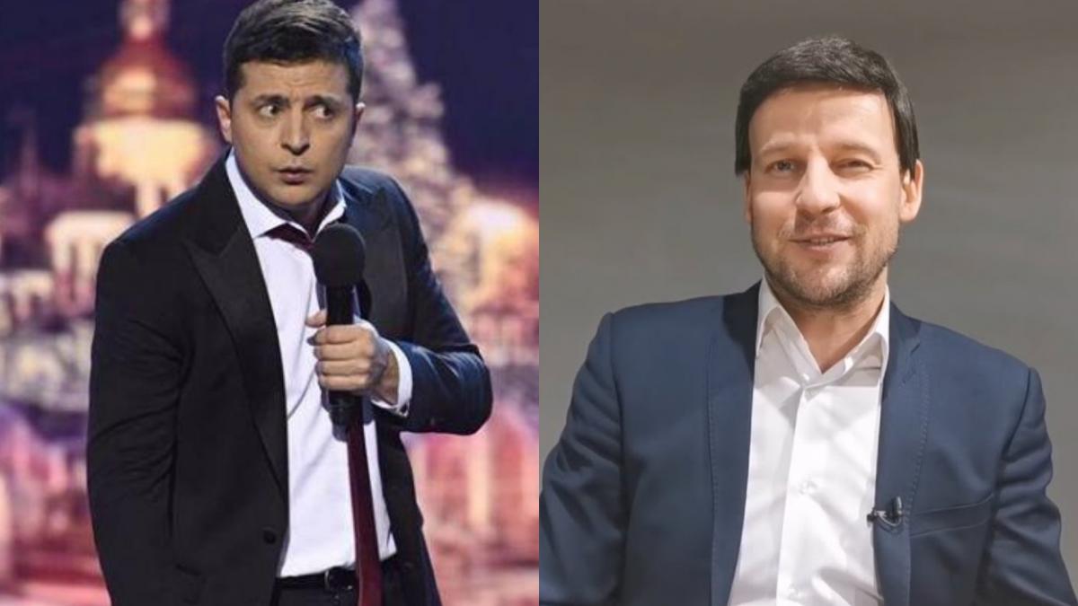 Володимир Зеленський та Юрій Великий / Колаж УНІАН