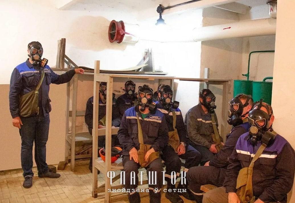 Навчання провели на "Гомельэнерго" / фото Флагшток Навчання провели на "Гомельэнерго" / фото Флагшток