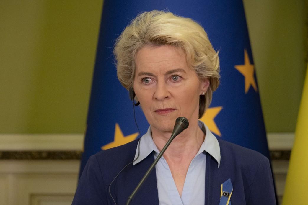 Урсула фон дер Ляєн назвала три мети, які має переслідувати ЄС в контексті війни в Україні / фото ОП Урсула фон дер Ляєн назвала три мети, які має переслідувати ЄС в контексті війни в Україні / фото ОП
