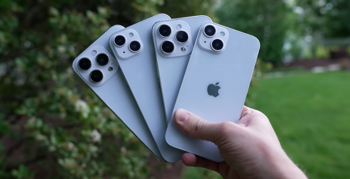 Так будет выглядеть линейка смартфонов iPhone 14 / Скриншот