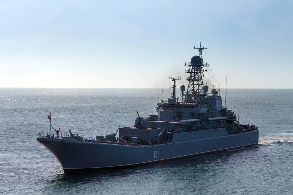 Большой десантный корабль проекта 775 / Фото - Министерство обороны Российской Федерации