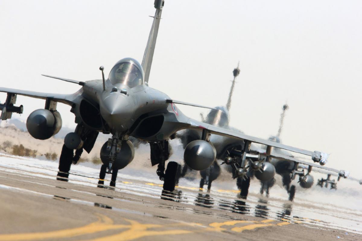 Винищувачі Rafale / Фото-Armée française Винищувачі Rafale / Фото-Armée française