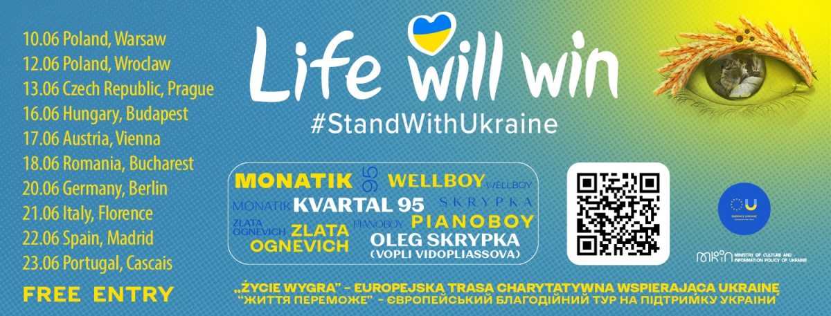 У Будапешті попри заборону уряду Угорщини відбудеться благодійний концерт 'Кварталу' У Будапешті попри заборону уряду Угорщини відбудеться благодійний концерт 'Кварталу'