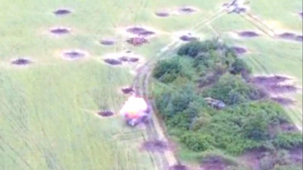 Житомирские десантники уничтожили вражескую броню / скриншот