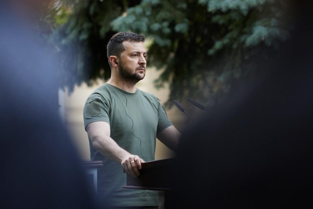 Повномасштабна війна з Росією триває вже півроку / president.gov.ua Повномасштабна війна з Росією триває вже півроку / president.gov.ua