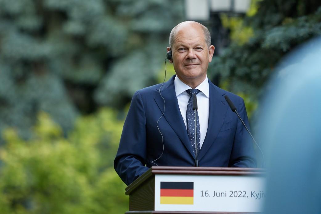 Шольц виголосив останню промову на посаді канцлера / president.gov.ua Шольц виголосив останню промову на посаді канцлера / president.gov.ua