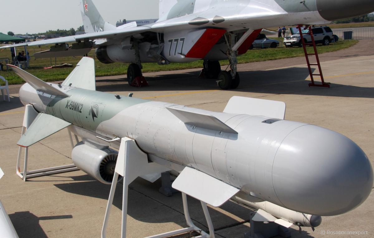Over the Odessa region, two aircraft missiles of the invaders X-59 were shot down / photo by Rosoboronexport