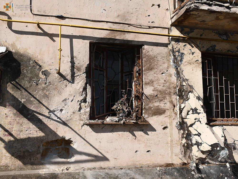 Росіяни завдали ударів по Миколаївщині / фото ДСНС Росіяни завдали ударів по Миколаївщині / фото ДСНС