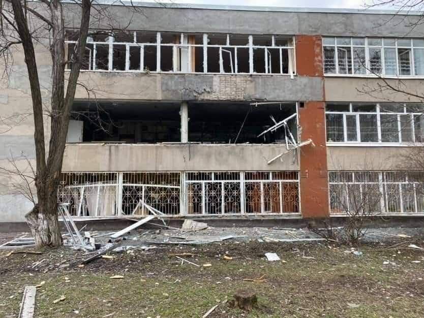 Школа, в якій Анна працювала викладачем / фото Анни Зайцевої